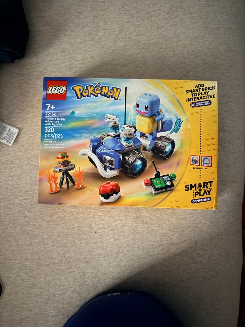 LEGO Pokémon Squirtle and Blue Trainer Buggy Building Set